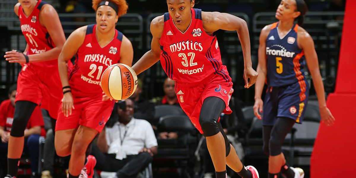 Wings Take On Mystics in Playoff Rematch