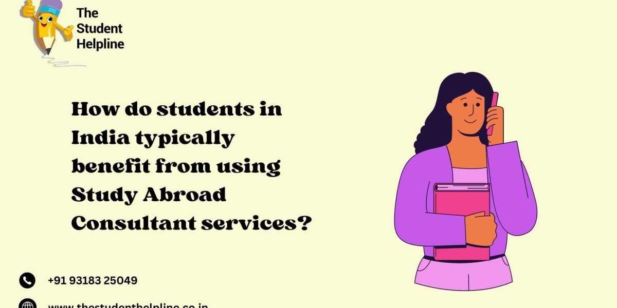 How do students in India typically benefit from using Study Abroad Consultant services?