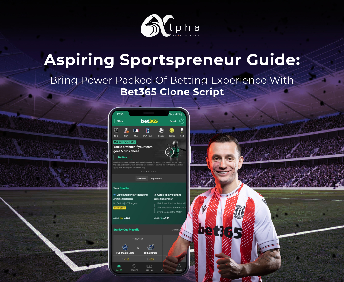 Power-Packed Betting Experience with Bet365 Clone Script