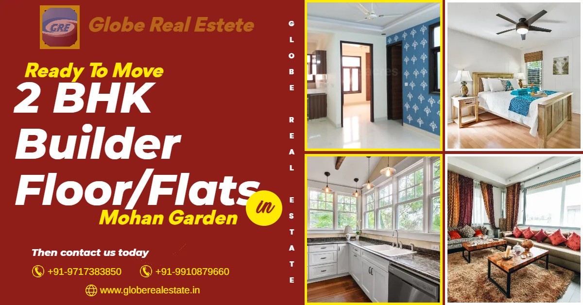 2 BHK Builder Floor in Mohan Garden West Delhi for Sale