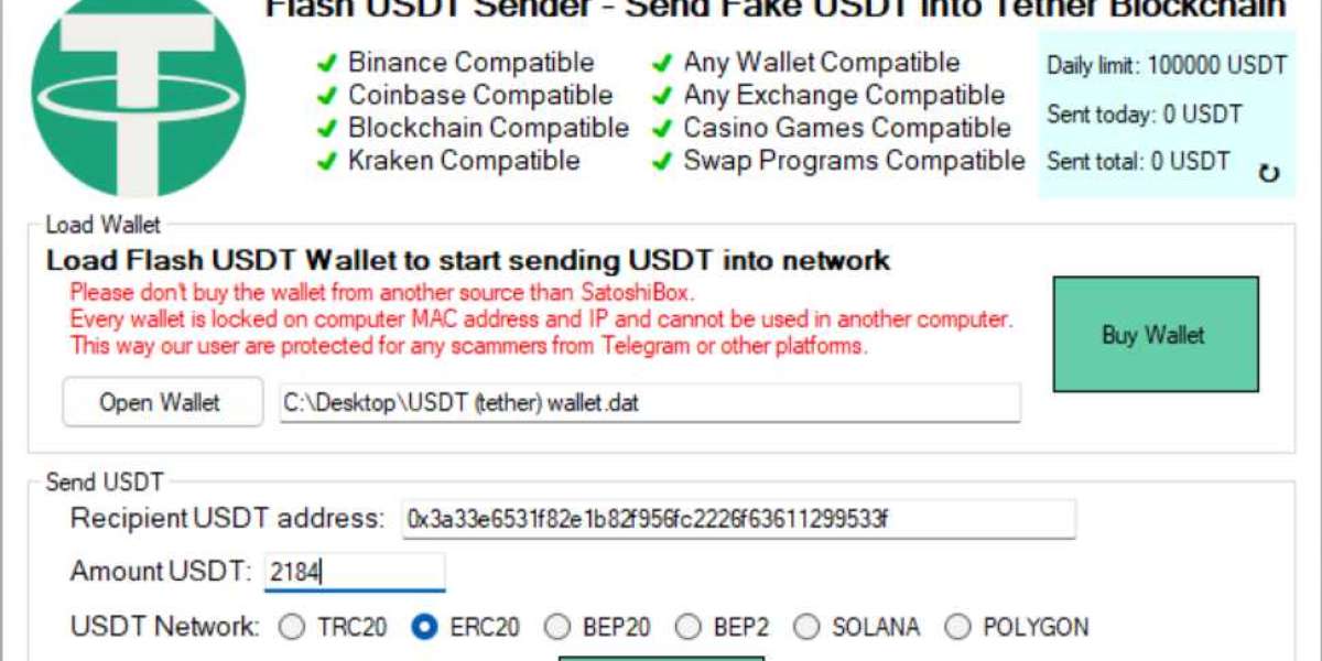 USDT Flashing Software Unlocked !