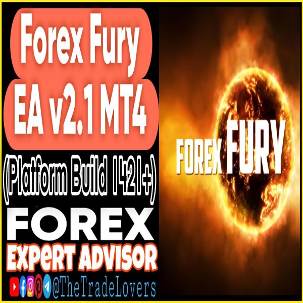 Forex Fury EA V2.1 MT4 (Works on Build 1421+) | Forex Robot | MT4 Expert Advisor - The Trade Lovers