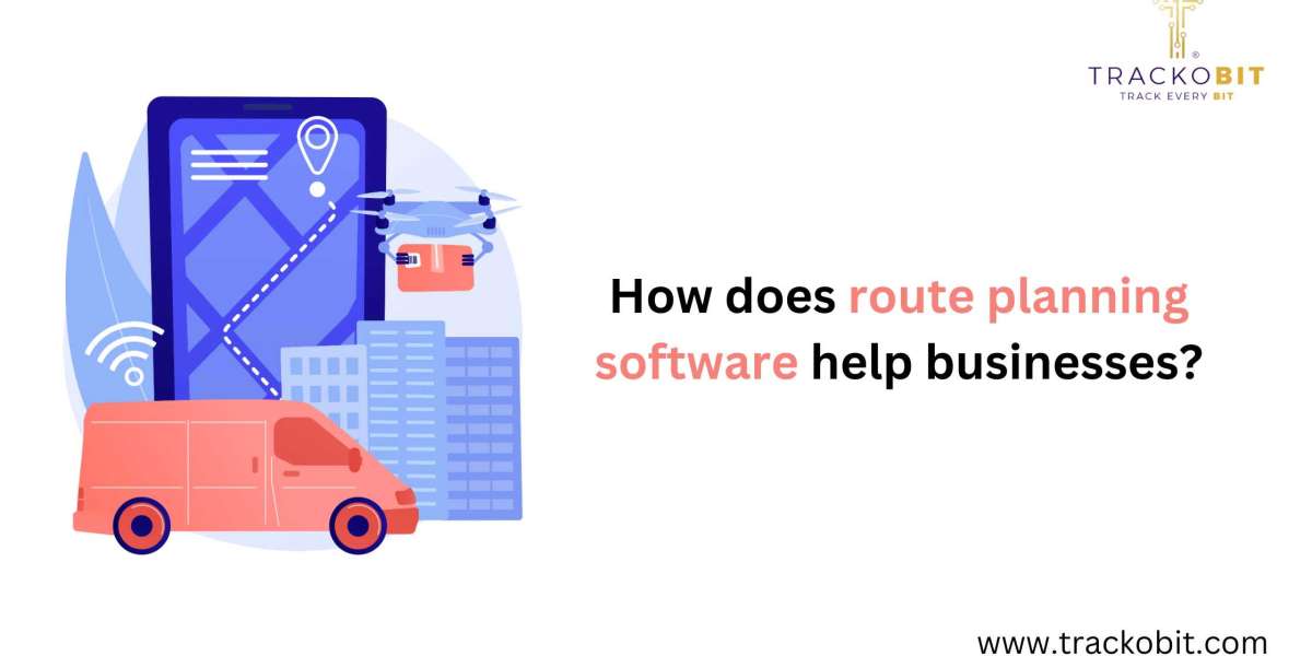 How does route planning software help businesses?