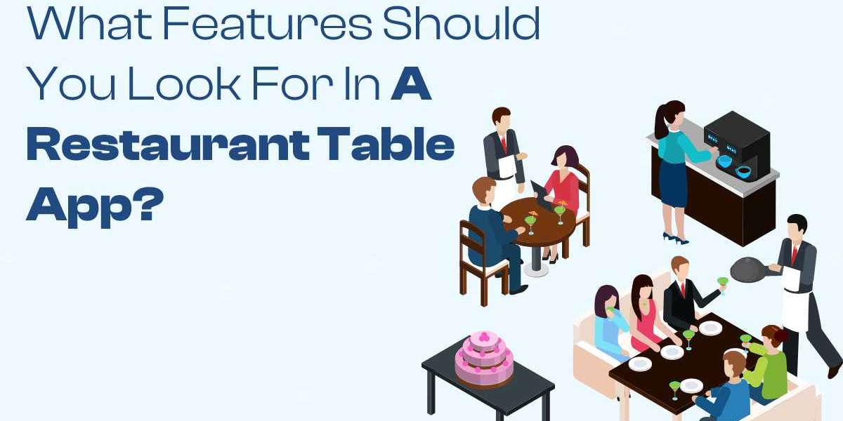 What Features Should You Look for in a Restaurant Table App?