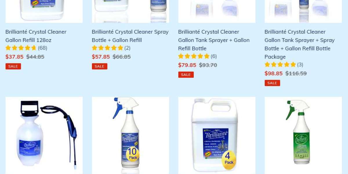 Elevate Your Home’s Aesthetic with Brillianté Crystal Cleaner