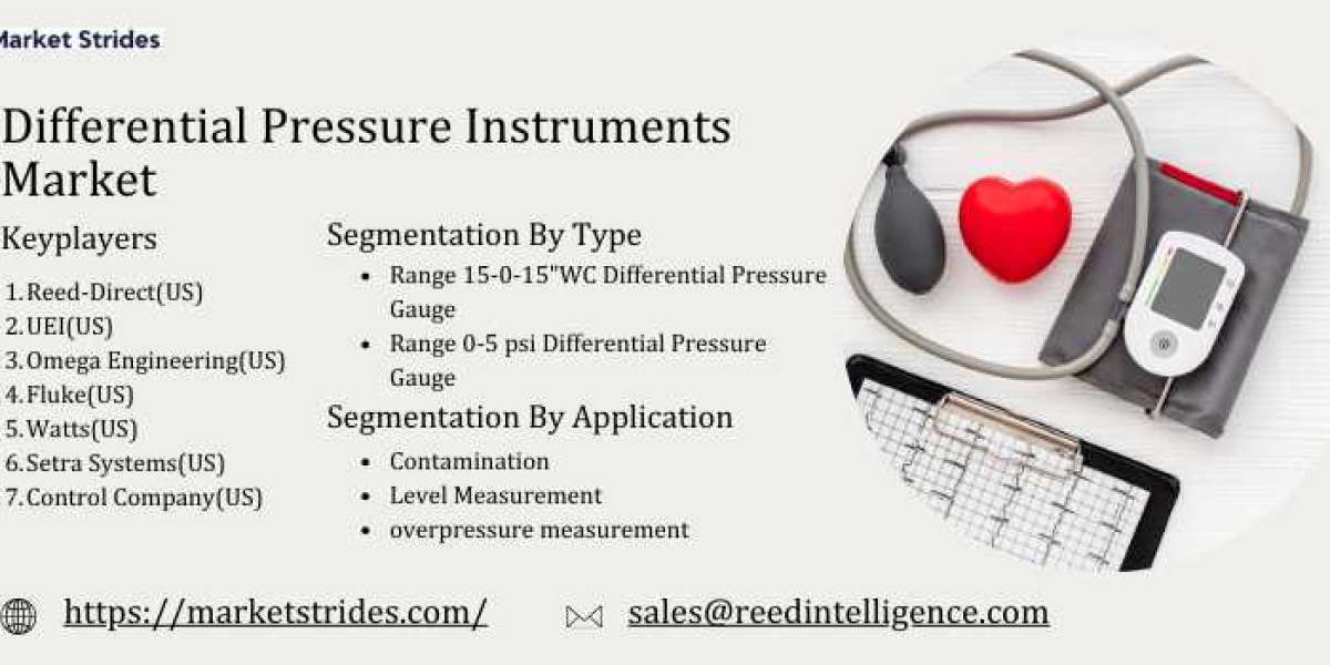 Differential Pressure Instruments Market Growth: Industry Analysis and Forecast 2031 | Market Strides