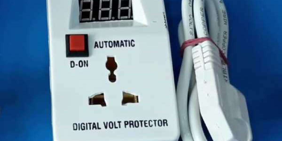 Muhafiz switch Over Under Voltage Protection with Volt Meter and 3 Minute Delay in Pakistan