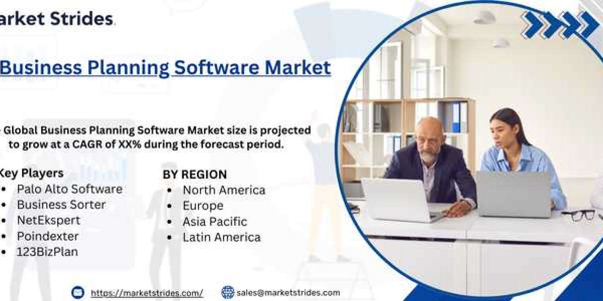 Business Planning Software Market Size, Share, and Forecast to 2031 | Market Strides