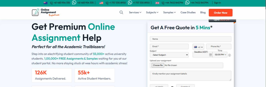 Online assignment expert Cover Image