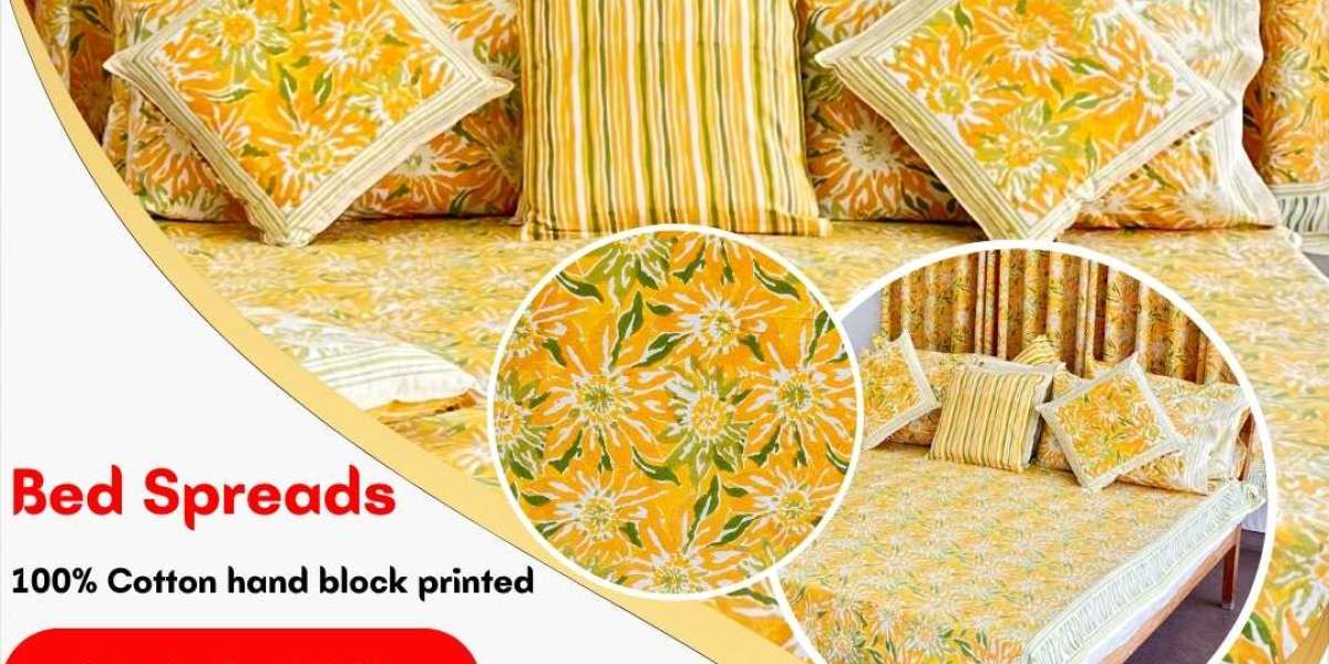 Bedspreads Online: Exclusive Range at Soma Blockprints