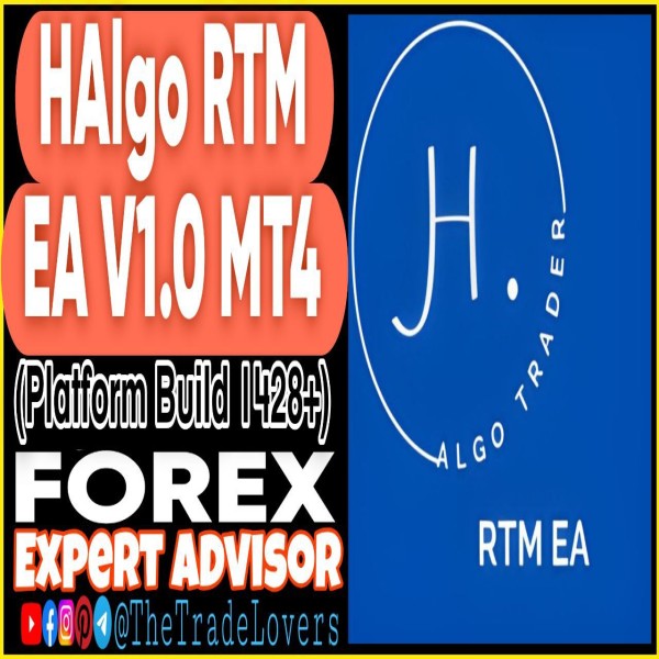 HAlgo RTM EA MT4 (Works on Build 1428+) | Forex Robot | MT4 Expert Advisor - The Trade Lovers