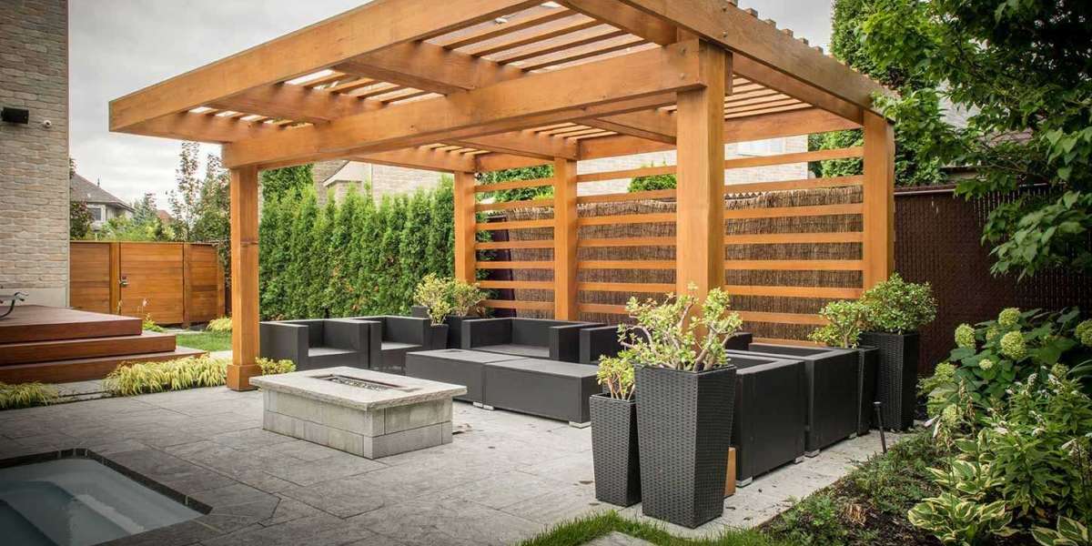 Transform Your Outdoor Living Area with a Corten Steel Pergola