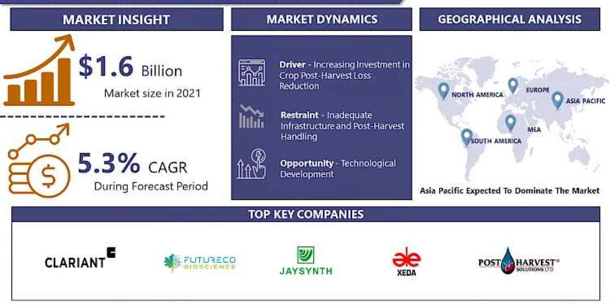 Post-Harvest Treatment Market Size, Share & Forecast Report, 2032|AgroFresh Inc.,BASF,Bayer AG,Clariant,Decco Inc.,C