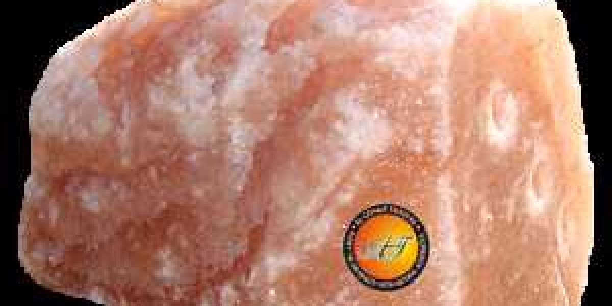 natural rock salt lamp