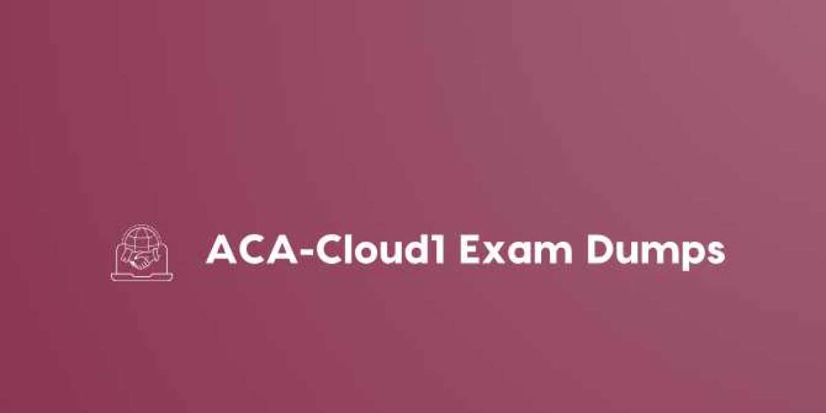 How to Study Smarter for ACA-Cloud1 Certification with Dumps