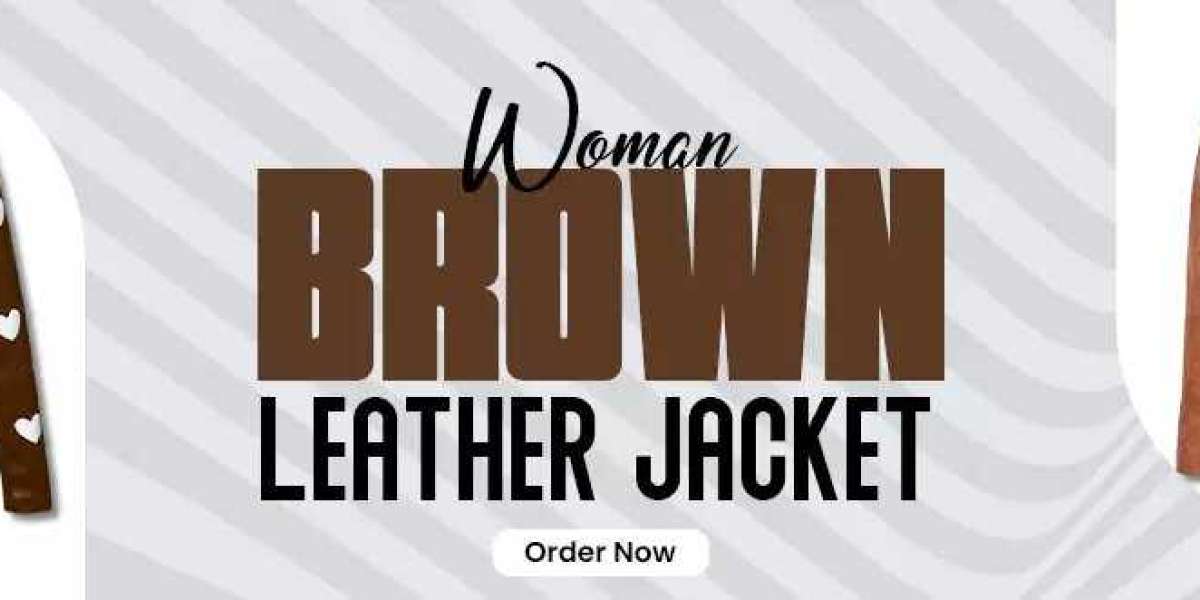 A Brown Leather Jacket for Women Timeless Style and Versatility