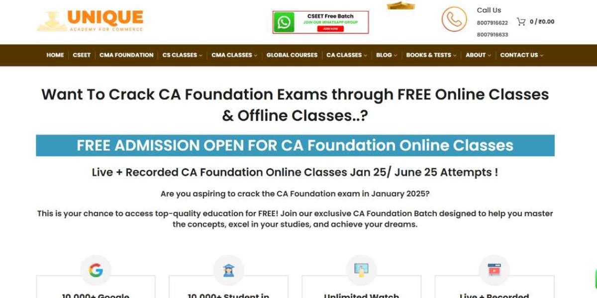 Ca foundation course