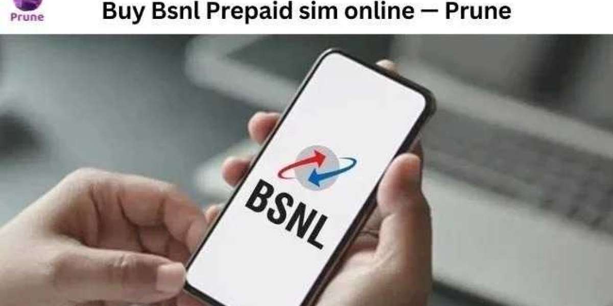 Buy BSNL Prepaid SIM Online — Prune