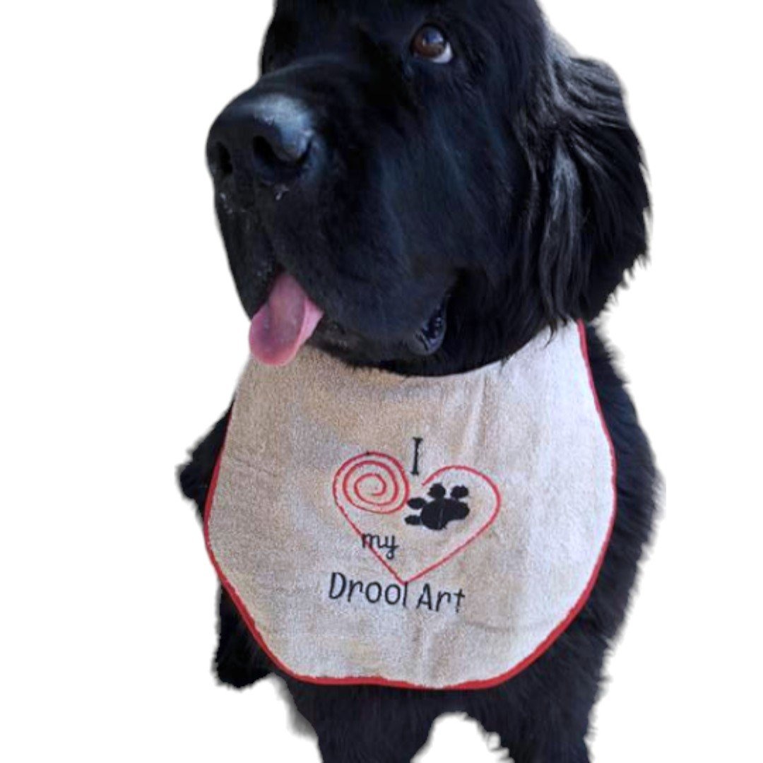 Saint Bernard Drool Bibs | Comfortable Dog Bib for Drooling Dogs