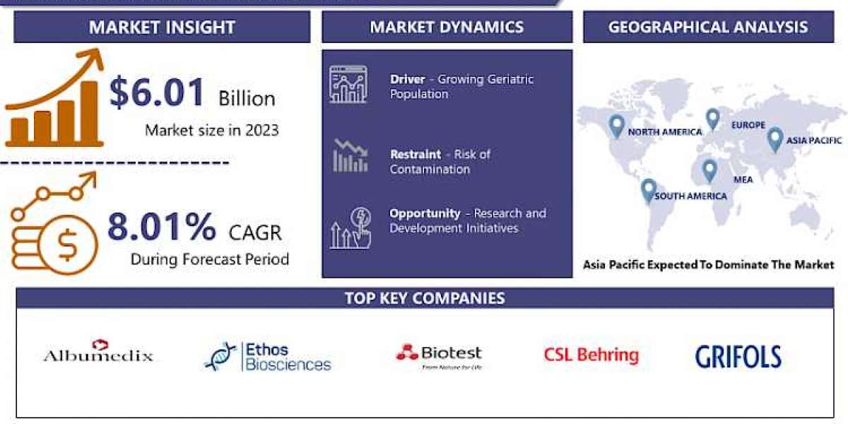 Albumin Market Trends: Applications and Regional Dynamics (2024–2032)