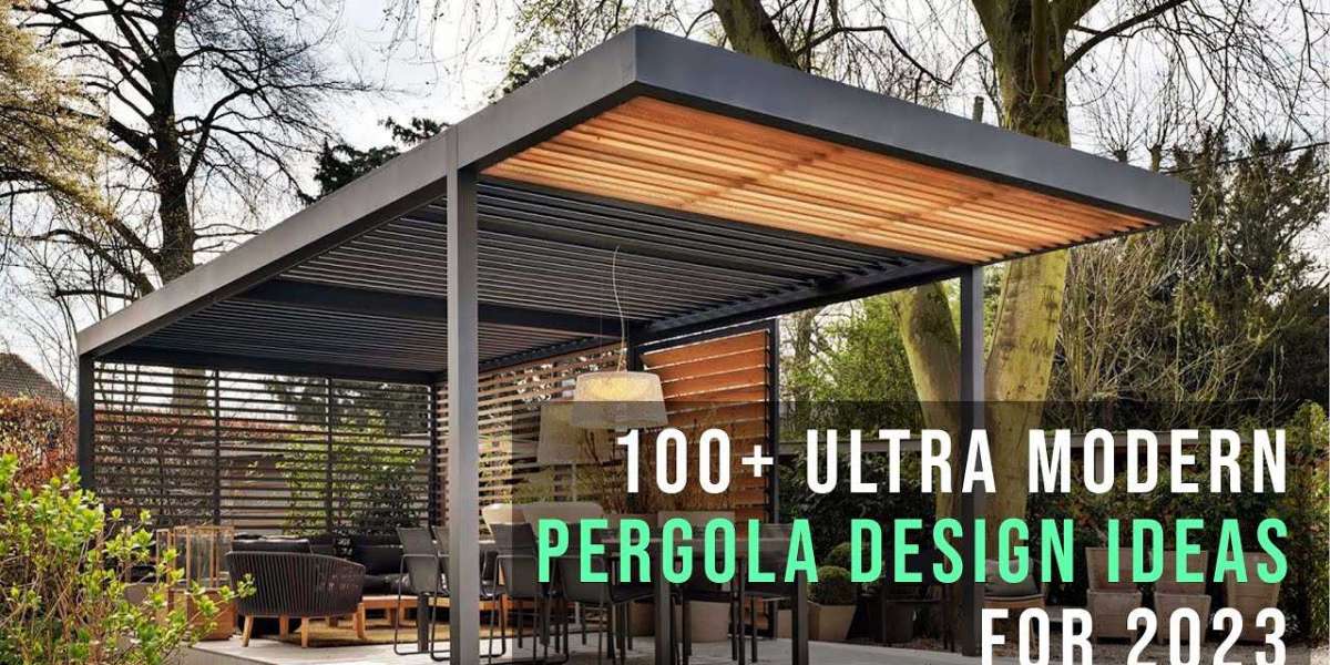 Modern Type Pergolas Canada: Explore Our Collection at Rt Louver