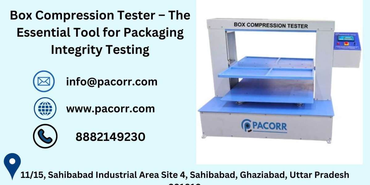 Pacorr's Box Compression Tester: Advanced Tools for Measuring Packaging Load Capacity