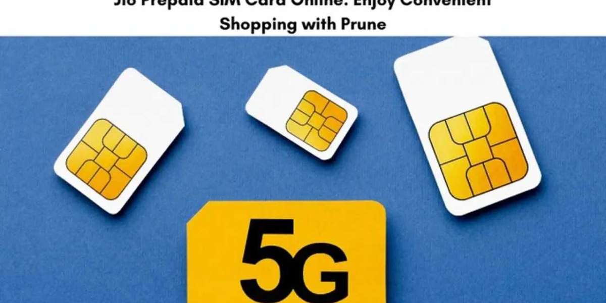 Jio Prepaid SIM Card Online: Enjoy Convenient Shopping with Prune