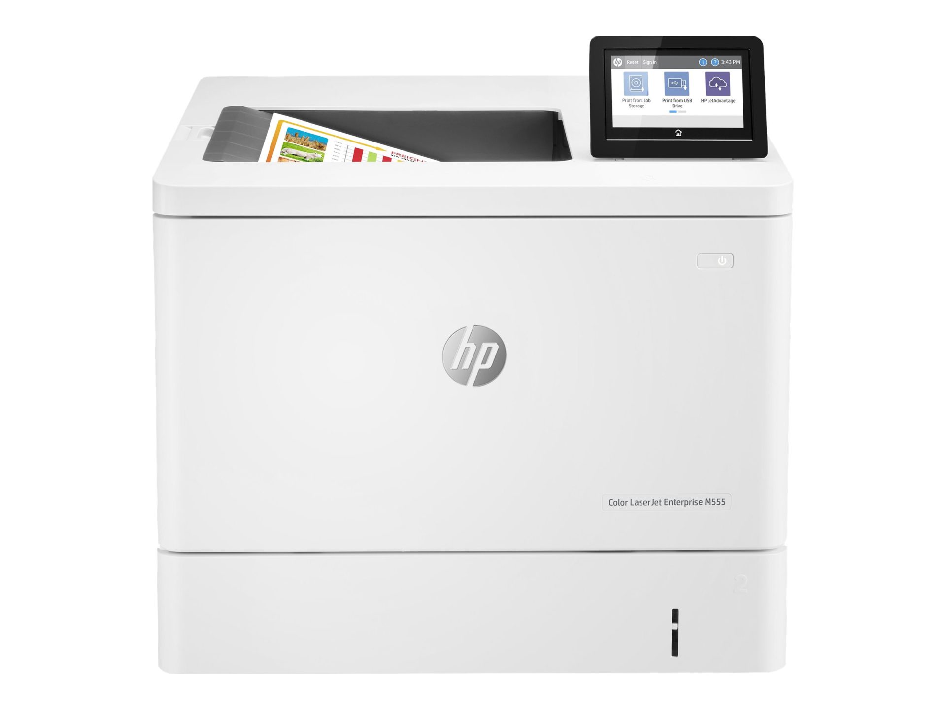 7ZU78A#BGJ -HP Color LaserJet Enterprise M555dn 1200x1200 dpi 40ppm Color 40ppm Ethernet, USB Laser Printer - Tech Seller USA