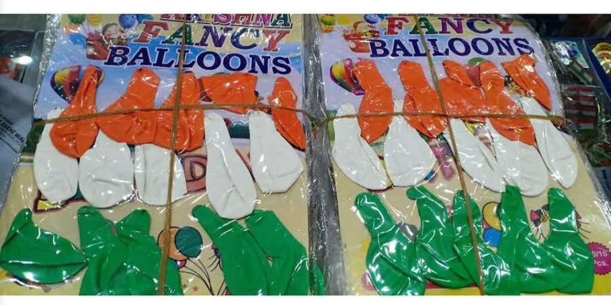 Balloons for National Day Decoration: Tricolor Special