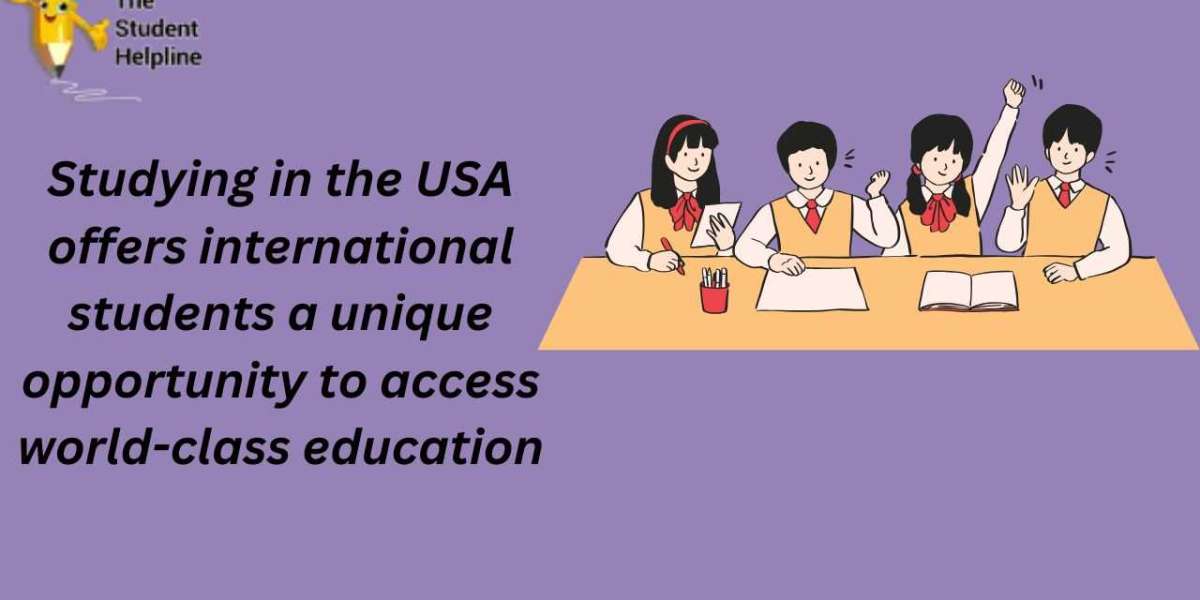 Studying in the USA offers international students a unique opportunity to access world-class education