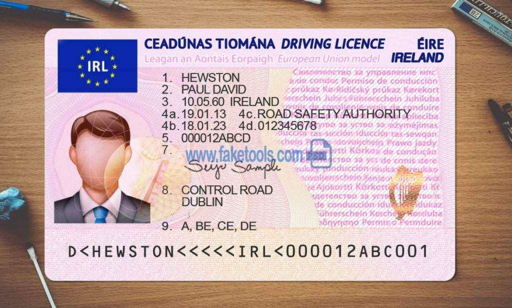 Buy Driving License In Ireland for Sale | Registered Documents