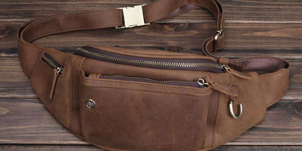 How is a vintage leather fanny pack different from a modern one?