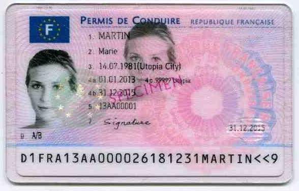 Buy French Driving License 2021 for Sale | Registered Documents