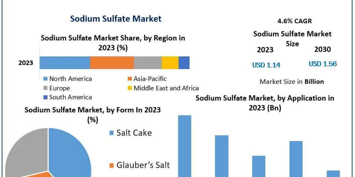 "Sodium Sulfate Market Share Expansion: Valued at US$ 1.14 Billion in 2023, Set to Grow to US$ 1.56 Billion by 2030