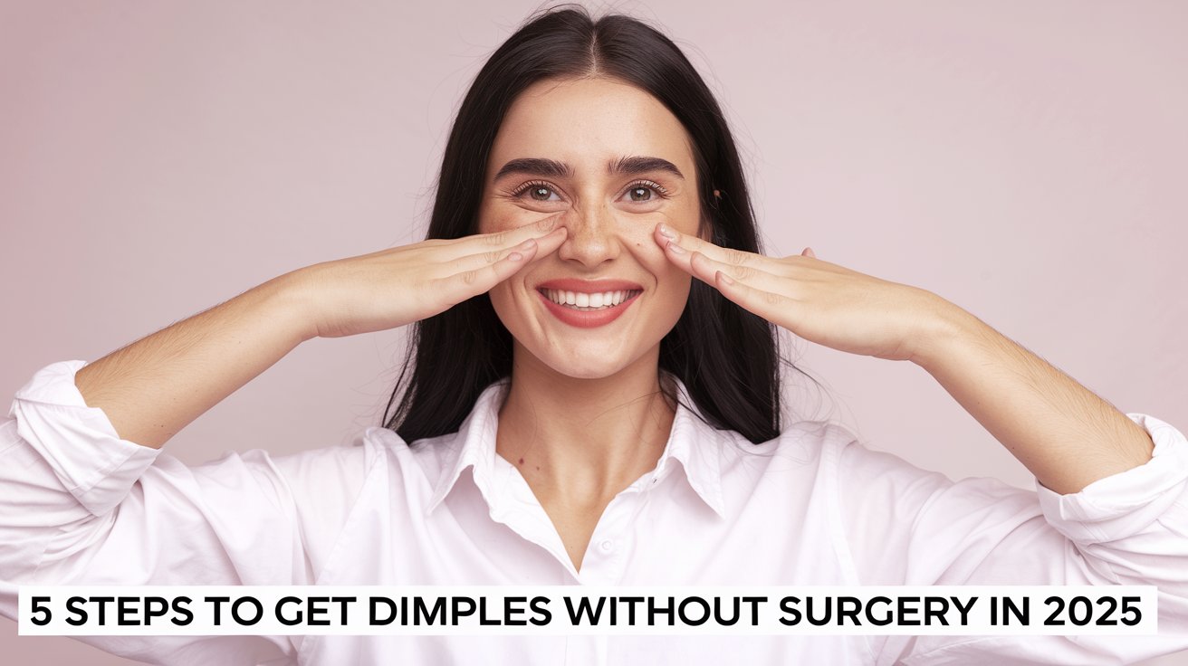 5 Steps to Get Dimples Without Surgery | Effective Methods