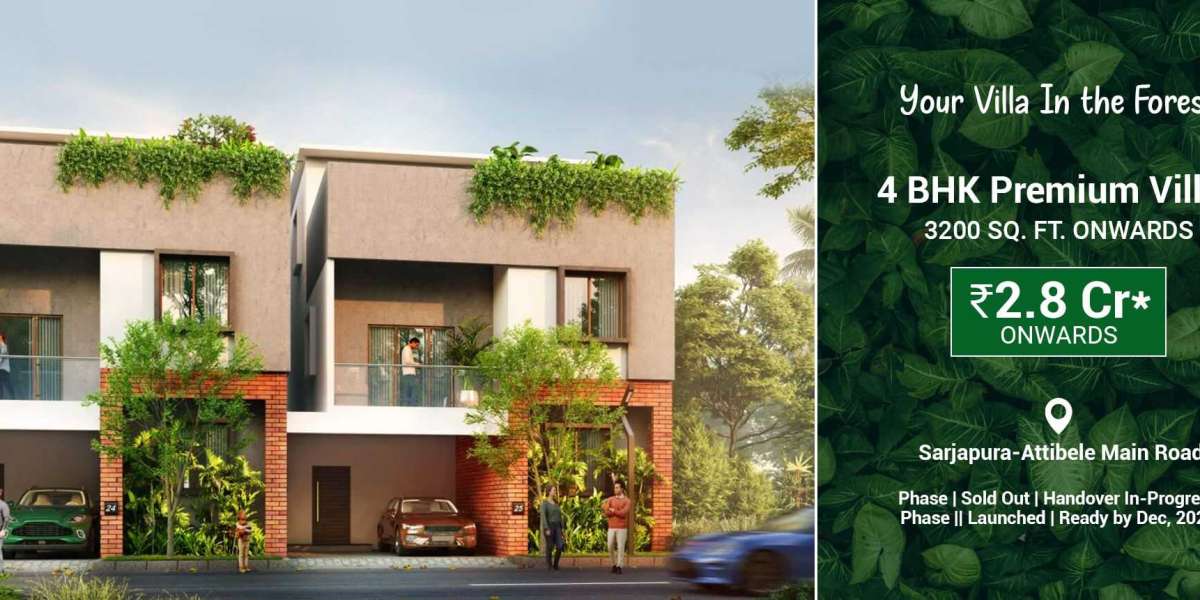 Experience Sustainable Luxury: Eco-Conscious 4 BHK Villas at Natura Atavi, Sarjapur Road