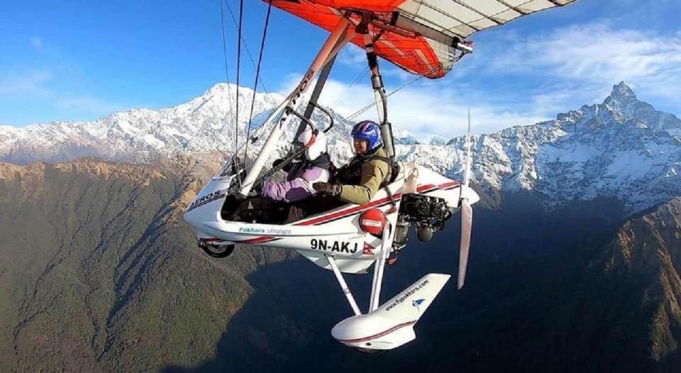 Ultralight Mountain Flight In Pokhara, Nepal