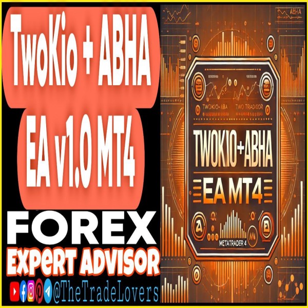 TwoKio + ABHA EA v1.0 MT4 (Works on Build 1440+) | Forex Robot | MT4 Expert Advisor - The Trade Lovers