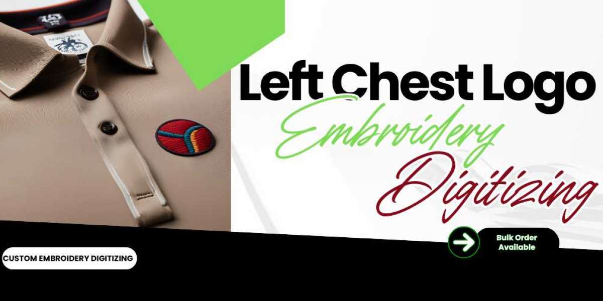 Get High-Quality Left Chest Logo Digitizing in the USA