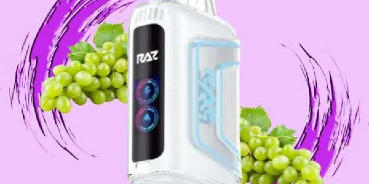 White Yummy Grape  Raz TN9000: Vaping Experience